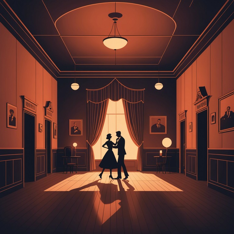 Echoes in the dark combines the lively energy of swing music with the chilling whispers and subtle dissonances that call back to a time of elegance haunted by unresolved mysteries. This piece, best described as a ghostly dance, uses its clarinet melodies to pull listeners into a trance of the past, where every note hints at secrets long buried under the swing of jazz.