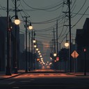 an instrumental chill pop journey through serene urban nights.