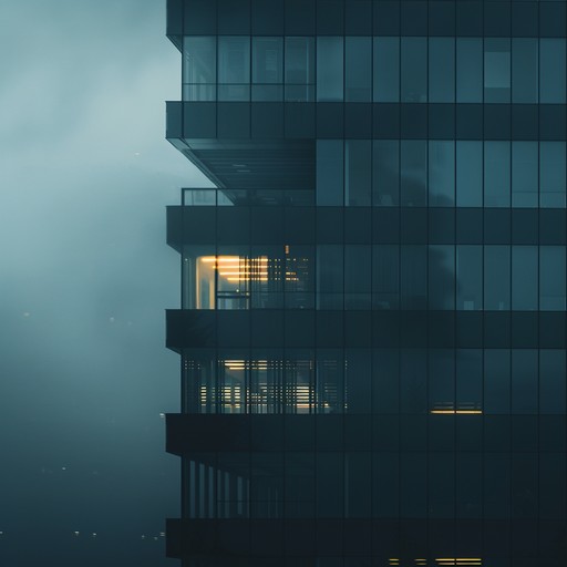 Dive into an enigmatic corporate atmosphere with this instrumental track that masterfully blends mysterious tones and ambient sounds, perfect for professional settings.