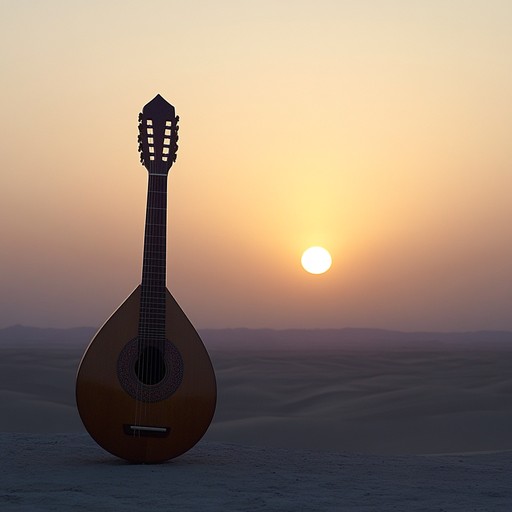 An emotional instrumental featuring the oud, weaving haunting melodies that evoke images of desolate desert landscapes and the timeless sorrow of lost civilizations.