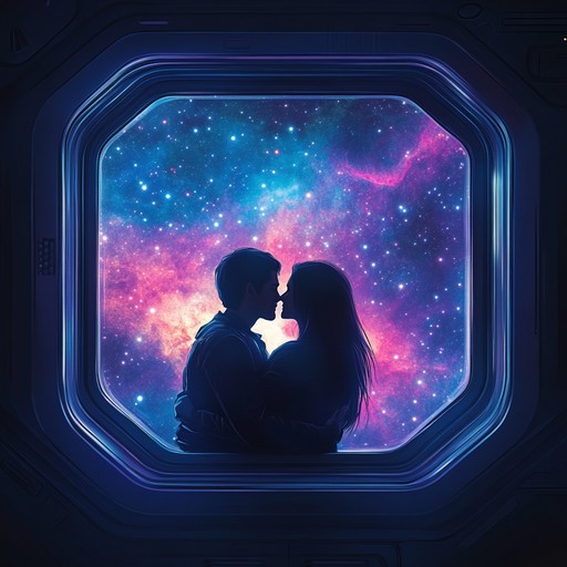 Embark on an odyssey through the universe of love where futuristic electronic sounds paint the narrative of an eternal romance among the stars.