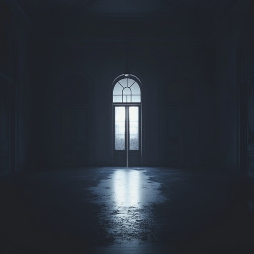 A haunting blend of eerie synthesizers and distant bells, reminiscent of shadows lurking in an abandoned mansion. The music weaves a dark, sinister tapestry that sends chills down the spine, perfect for creating a suspenseful atmosphere in thrillers or horror scenes.