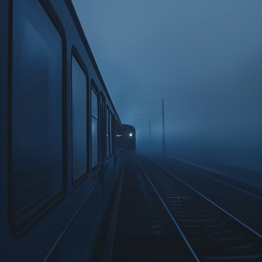 Imagine a sleek, steam-powered train cutting through the night in the 1940s, its rhythmic chugging a comforting constant under the starlit sky. The song captures the essence of reflection and the sense of adventure during a nocturnal railway journey, blending historical sounds with a touch of modern sensibility.