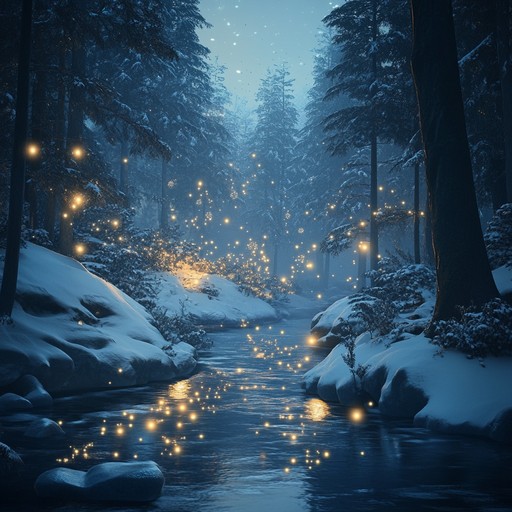 This instrumental piece combines the warmth of the holiday season with an ethereal touch, utilizing sparkling synthesizers, gentle chimes, and flowing woodwinds to create a magical winter journey. Perfect for bringing a sense of wonder and warmth to any festive occasion.