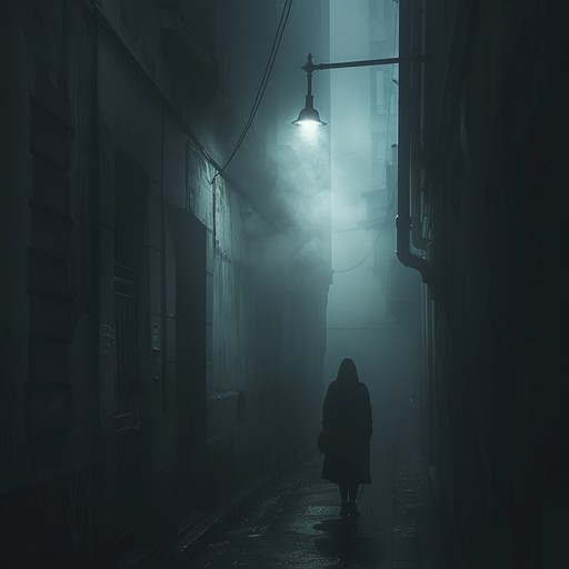 A brooding and melancholic exploration of darkwave with an underlying smooth elegance. Utilizing the synth's haunting timbre, this track weaves through sorrowful melodies and lush tones. The music encapsulates the mysterious allure of midnight shadows and whispers of the past, creating a richly textured soundscape. Listeners are drawn into a world suspended between melancholy and beauty, where every note feels like an echo in the darkness.