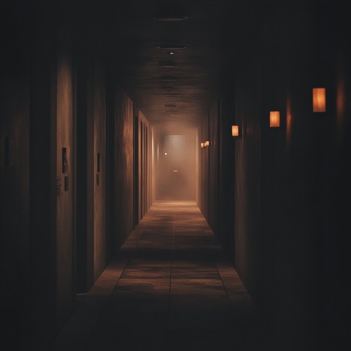 A menacing and eerie downtempo track that builds suspense with spooky atmospheric layers. The piece gradually introduces unsettling instrumental elements, creating a creeping sense of dread and tension reminiscent of spooky, abandoned buildings. Perfect for horror films, haunted house scenes, or chilling late night listening sessions.