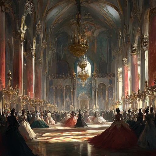 A breathtaking instrumental piece embodying the grandiose essence of baroque. Utilizing elaborate harpsichord melodies and vibrant orchestral arrangements, the composition evokes a profound sense of joy and celebration. With its sweeping dynamics and intricate harmonies, it delivers a feeling of triumph and elation, reminiscent of 18th century court festivities.