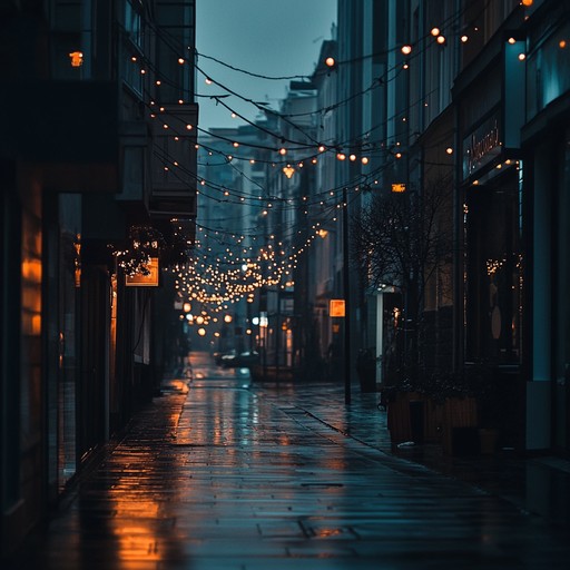 A tranquil instrumental piece that fuses mellow guitar riffs with subtle pop rhythms, creating a serene atmosphere reminiscent of a peaceful evening stroll through the city.