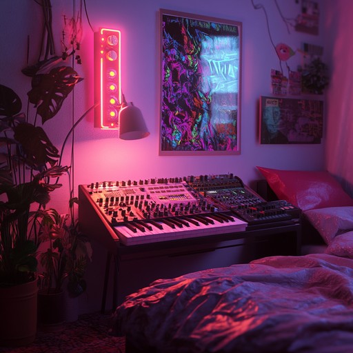 A blend of dreamy synths and a rebellious undercurrent, this bedroom pop piece is an emotional nighttime companion. Perfect for those moments of introspection and defiance.