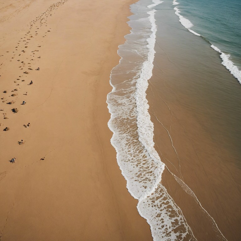 The track blends the distinctive sound of the steelpan with ambient noises of the sea and soft reggae grooves, enhancing the aura of tranquility and natural rhythm. It evokes a sense of peace as if one is lounging by a calm sea, watching a stunning sunset fading into twilight.