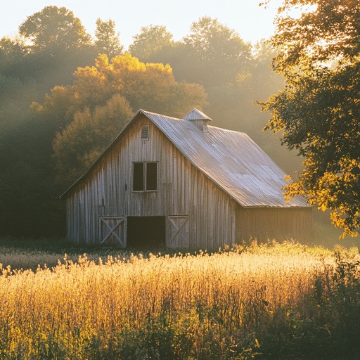 This serenely calm piece utilizes gently strummed acoustic guitar to convey the beauty of a sunlit countryside. It captures the warmth and tranquility of rural life, offering a comforting and nostalgic ambiance that takes listeners to a place of peace and simplicity. The melody gracefully meanders like a lazy river, painting a serene auditory landscape