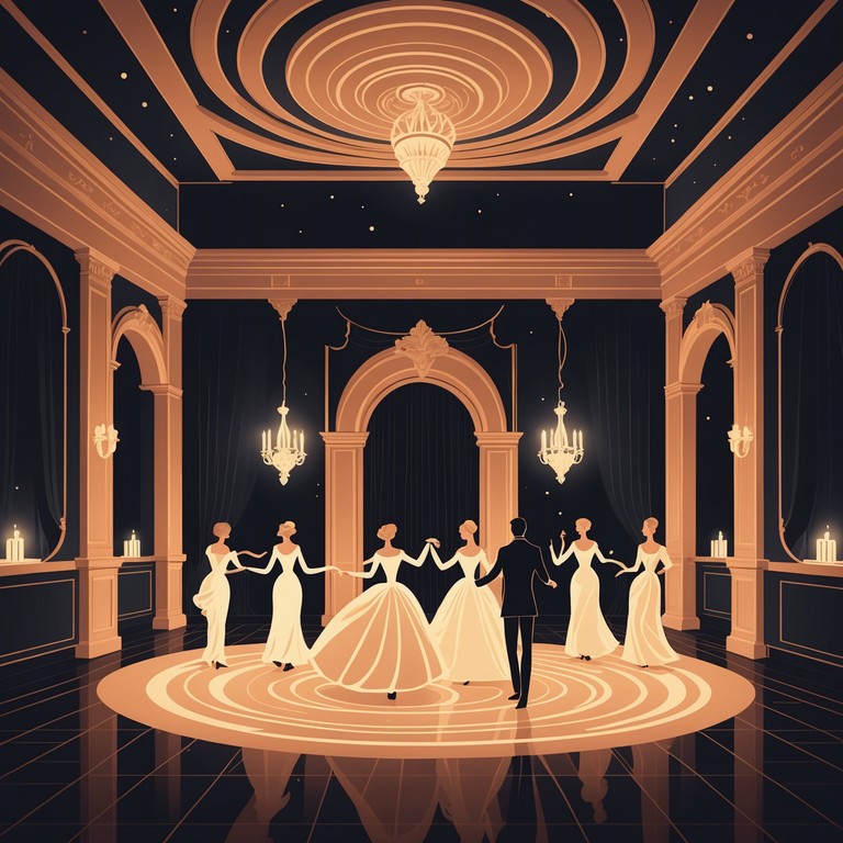 Transport yourself to a victorian ballroom where the ghosts of past dancers waltz eternally through the night. The violin leads this eerie yet beautiful melody, embodying both the elegance and the solitude of the scene.