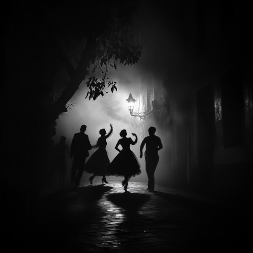 Experience the allure of a shadowy tango where suspense and mystery intertwine with each step. The bandoneón's haunting melodies create an atmosphere of tension and drama, pulling you deeper into the enigmatic dance.