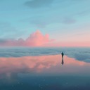 a soothing ambient track that transports the listener to a peaceful otherworldly realm