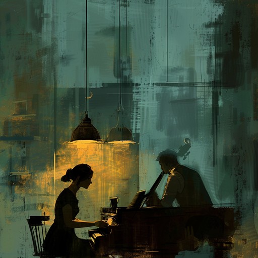 Picture a hazy, intimate lounge with couples swaying to a sultry melody. The saxophone croons a bittersweet tune, supported by the gentle caress of a piano and the soft pulse of an upright bass. The song evokes a nostalgic, melancholic atmosphere, tinged with the faint hope of rekindled love. It's the kind of music that makes you want to hold someone close and get lost in the moment, as the smoky air swirls around you and the world outside fades away.