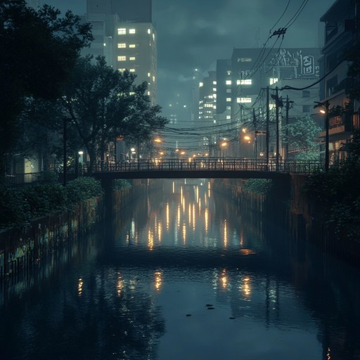 Picture yourself walking through a serene, beautifully lit city at night. The gentle hum of the urban environment and the soft glow of the streetlights create a calming and introspective atmosphere. This instrumental combines mellow electropop rhythms with ambient synths to evoke a sense of peaceful stillness and quietude, offering a gentle escape from the bustling day.