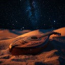 an ambient oud solo evoking loneliness in middle eastern deserts.
