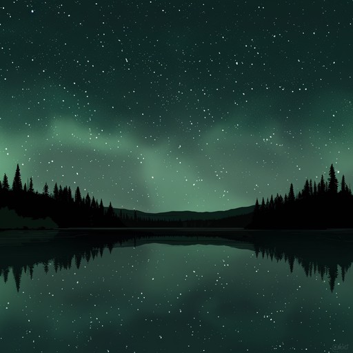 Embark on a celestial auditory trip where flowing synthesizers create a gentle, soothing ambience, perfect for relaxation and contemplation. Washes of delicate chords interplay with calm, rhythmic pulses, guiding listeners through a peaceful, star gazing night.