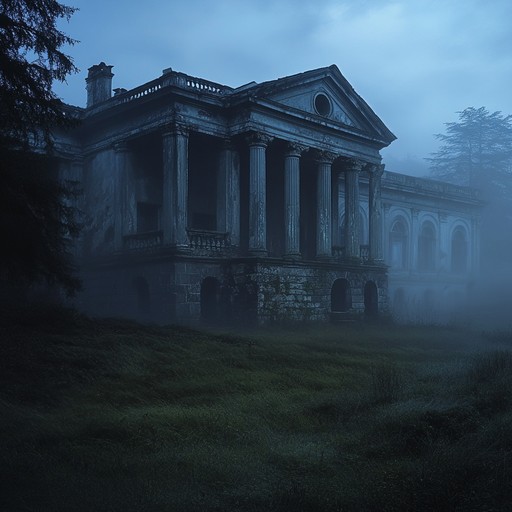 This track captures the haunting echoes of an old, forgotten mansion, where each note reverberates against the timeless walls, creating an immersive soundscape that transports the listener to an abandoned, yet eerily beautiful place. The atmospheric tones reflect the echoes of past lives intertwined with the mystical silence of abandonment.