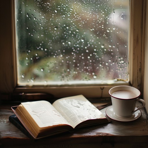 Warm lofi soundscapes featuring gentle electric piano rhythms and soothing background rain sounds, perfect for moments of deep reflection and relaxation during rainy nights