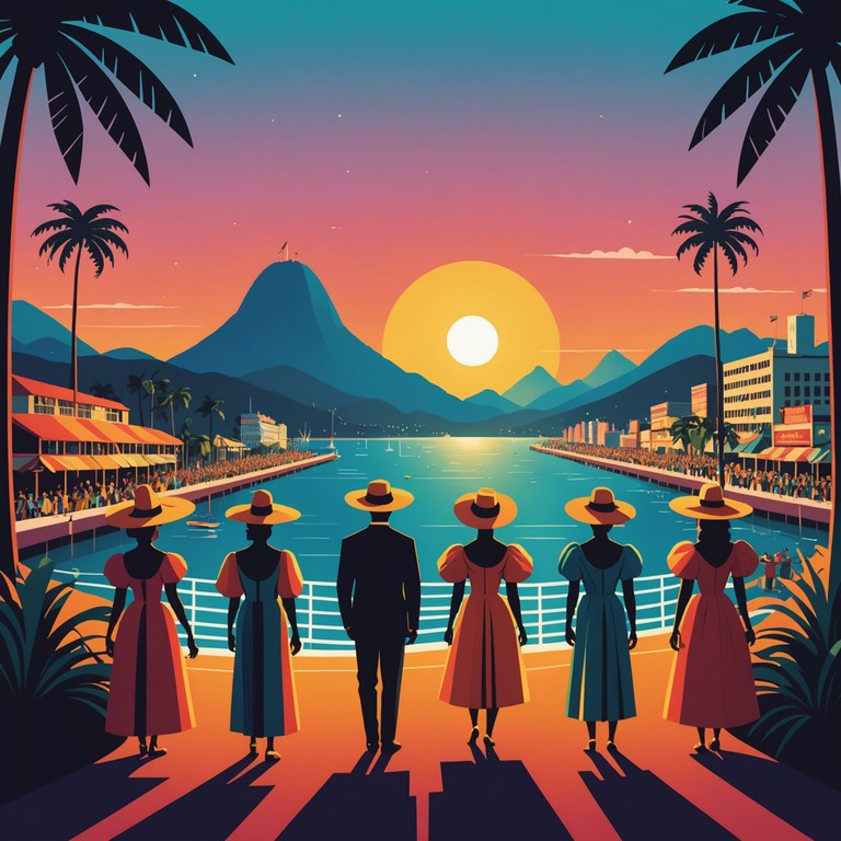 Dive deeper into the heart of rio's carnival with this track, designed to bring listeners directly into the energetic pulse of the festivities. This song combines lively samba beats with crowd cheers and clapping, creating an immersive and celebratory atmosphere.