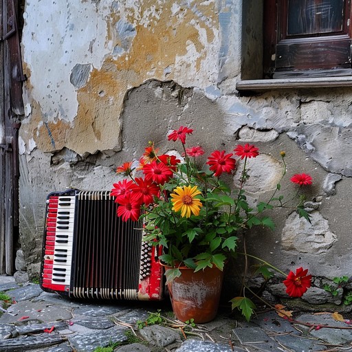 An instrumental track that blends traditional bulgarian chalga with modern orchestration, capturing the essence of longing and heartache. The sultry accordion melodies are accompanied by powerful orchestral strings, creating an immersive soundscape that transports the listener to a nostalgic and emotional place. The piece progresses through various dynamic phases, from tender whispers to grand crescendos, evoking a wide range of feelings.