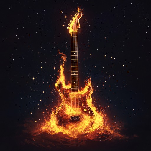 A blazing track where electric guitars and pounding drums fuel an intense, passionate rock anthem reminiscent of late night epic performances. Embrace the relentless energy and fiery spirit as the music surges through you.