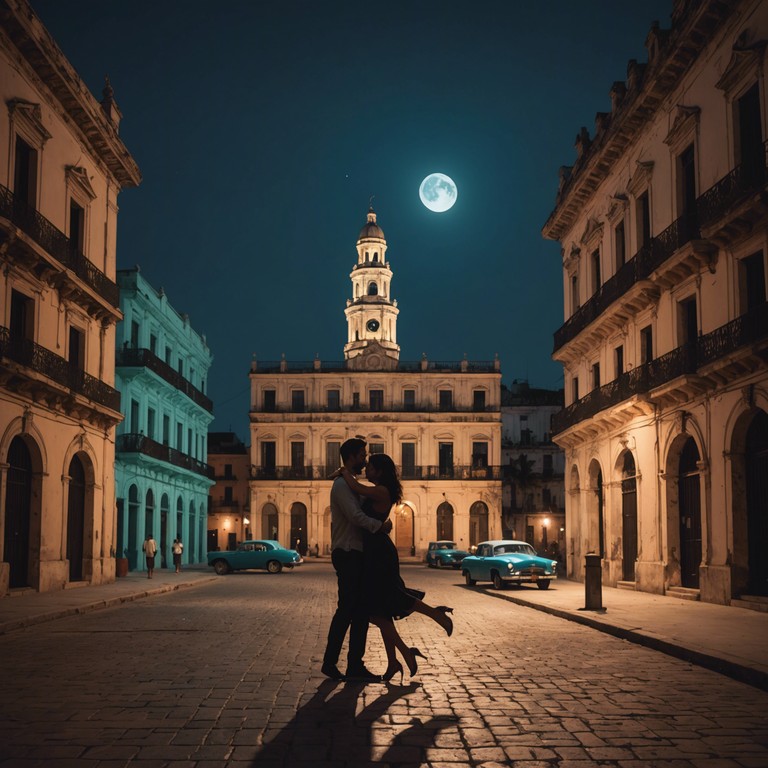 Imagine the clatter of heels on cobblestone, couples twirling under lantern light, with a trumpet blaring as dancers move in perfect sync, the city alive with energy and rhythm