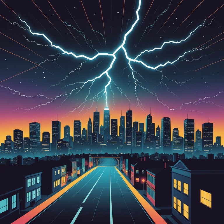 This track features a compelling blend of hard hitting metal guitars and powerful rap verses, delivering a narrative of overcoming challenges with sheer determination. The song uses the dynamic range to build tension and drive, culminating in a victorious crescendo that mimics the storm after which it's named.