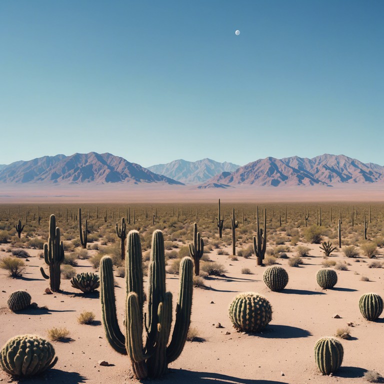 This track captures the essence of a midday showdown in a western town, evoking images of lone cowboys and sprawling deserts under the blazing sun. The music builds a sense of tension but also a strange peace with its strong, confident melodies.