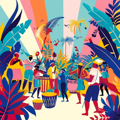 This samba track captures the essence of carnival with its vibrant, dynamic beats and lively rhythms. The powerful blend of percussion and melody creates an electrifying atmosphere, making you feel like you're dancing in rio's biggest party.