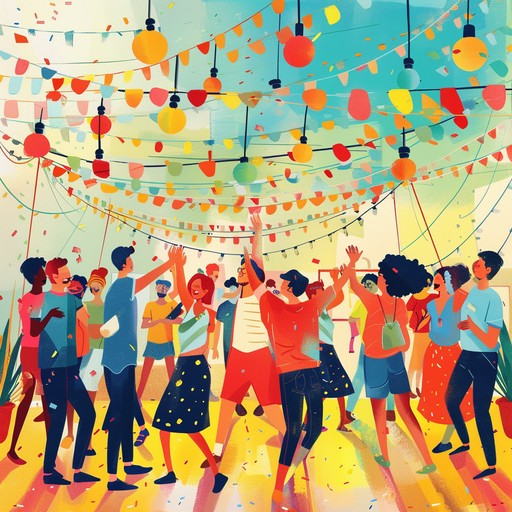 This energetic cumbia track is filled with infectious rhythms and lively percussions, designed to bring out the joy in any celebration. It's the perfect backdrop for a festive party, guaranteed to get everyone dancing.