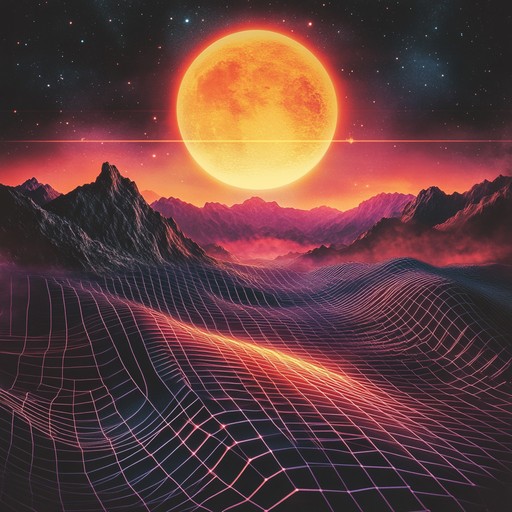 Explore a tranquil expedition through the cosmos, emphasized by soothing synth waves and sparkling, ethereal sound textures that cradle the heart and uplift the soul.