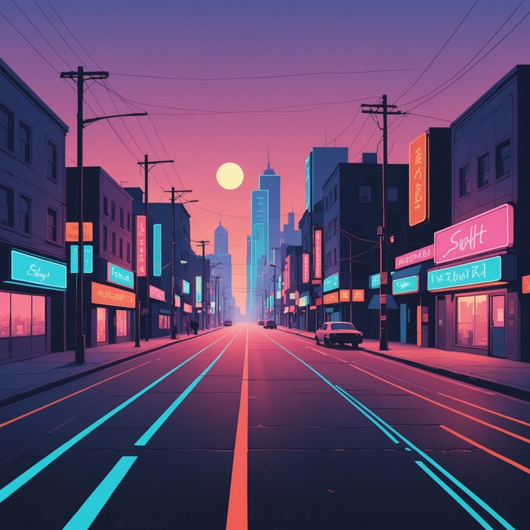 Capturing the essence of a cityscape touched by the mystical hues of twilight through serene synth flows and ambient undertones, this piece serves as a perfect backdrop to a reflective evening or a calm night drive.