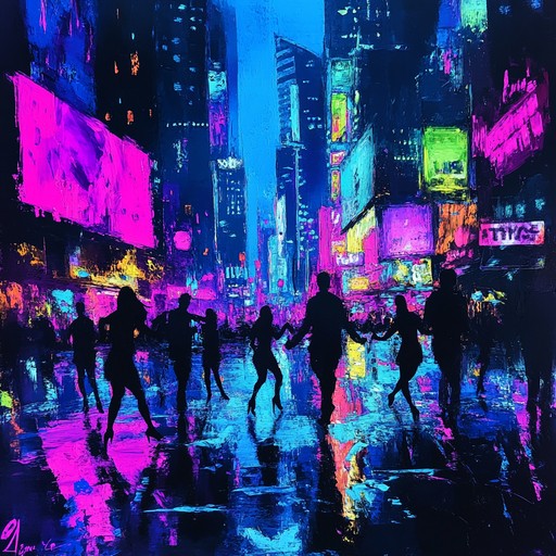 An energetic and uplifting instrumental future bass composition that blends shimmering synths, pulsing beats, and melodic hooks to evoke the feeling of carefree nights spent dancing under neon lights in a bustling city.