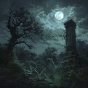 eerie symphonic track with dark, unsettling orchestral melodies.