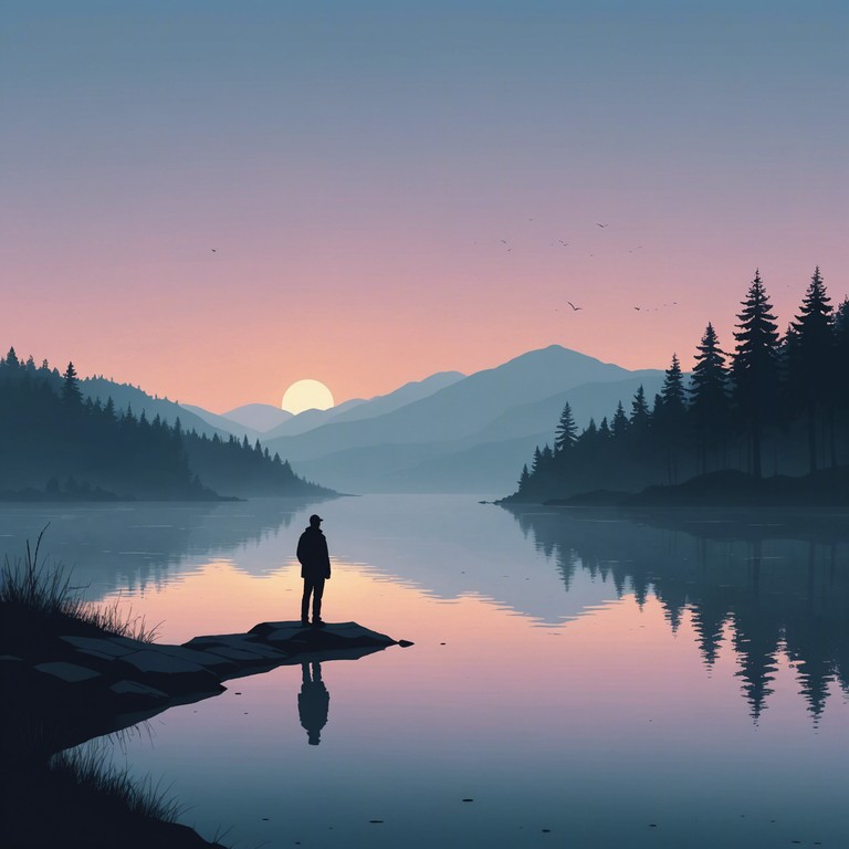 This track encapsulates the essence of a somber journey through sound, utilizing a blend of deep bass and melodic textures to evoke feelings of solitude and contemplation. The music meanders like shadows shifting quietly in the dark, bringing the listener into a state of introspective tranquility.