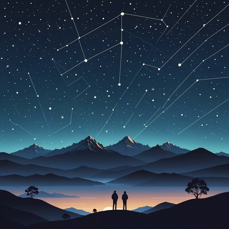 This track combines the traditional sounds of the colombian cumbia with a soothing, gentle approach, evoking the quiet peace of a night under the andes mountains. The music is intended to slow the pace, blending soft melodic structures with the rhythmic undercurrents of cumbia