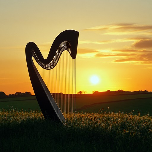 An inspiring instrumental blending celtic harp melodies with contemporary arrangements, capturing the timeless beauty of ireland's emerald landscapes and the spirit of adventure.