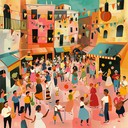 upbeat instrumental celebrating festive street jazz soul vibes