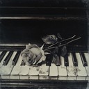 a sorrowful instrumental capturing the deep pain of lost love