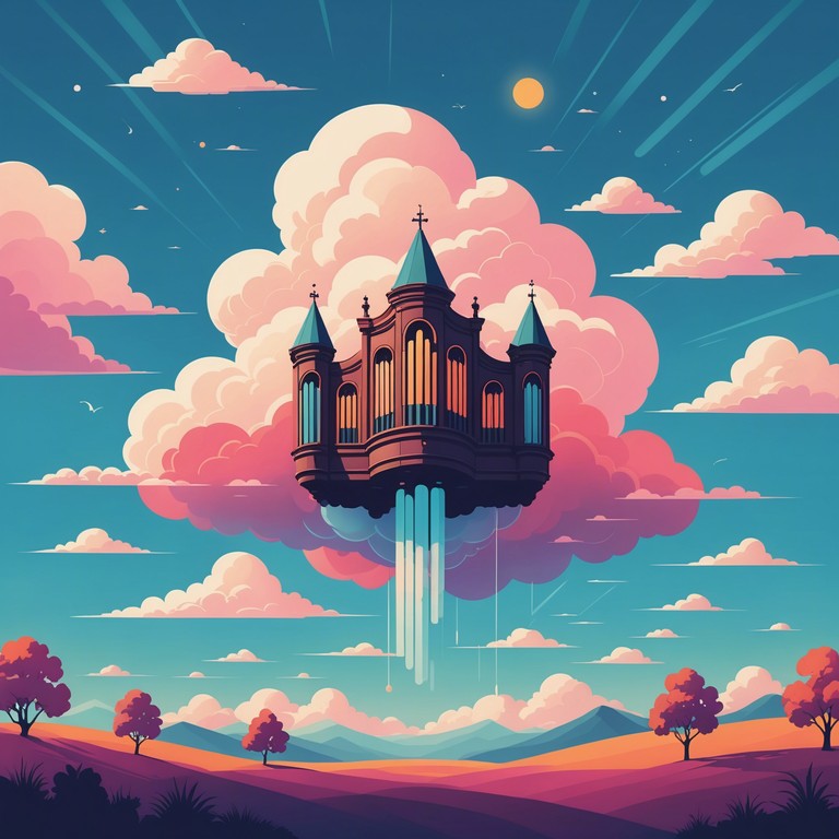 Imagine gospel music fused with the unpredictable twists of psychedelic tones, creating a whimsical soundscape. The track features floaty rhythms and a surreal aura, welcoming listeners into a spiritually transcendent dimension that sways between the divine and the playful.