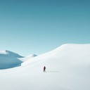 snowy slopes, swift winds, adrenaline rush