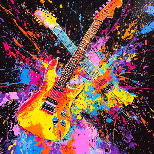 An instrumental punk track that combines high energy guitar riffs with ecstatic rhythms, creating a powerful and uplifting soundscape that evokes feelings of joy and rebellion.