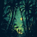 eerie rhythms weaving through haunting tropical soundscapes.