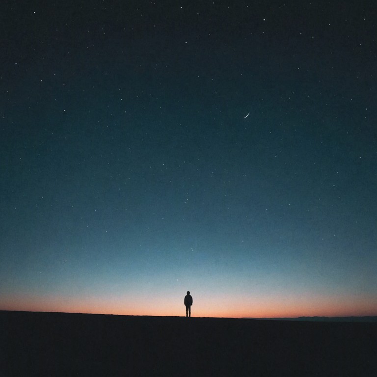 An experimental blend of eerie string performances layered over disjointed, abstract electronic rhythms, creating a haunting soundscape that transports listeners to an ethereal void. The track oscillates between moments of quiet unease and intense dissonance, embodying the unpredictability and the unknown.