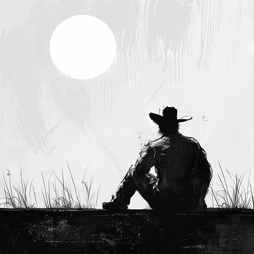This instrumental country ballad tells a story of heartbreak and loss through its plaintive melodies and somber tones. The song begins with a gentle acoustic guitar intro, setting the mood for the sorrowful tale to unfold. As the verse progresses, the pedal steel guitar enters, its haunting slides and bends adding depth to the melancholic atmosphere. The chorus introduces a subtle string section, enhancing the emotional weight of the piece. The bridge features a poignant fiddle solo, conveying a sense of yearning and despair. The song concludes with a final verse and chorus, the instruments gradually fading away, leaving the listener with a lingering sense of heartache and reflection.
