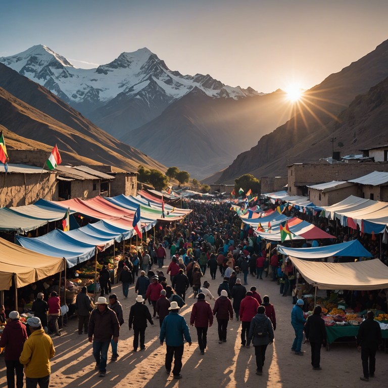 Featuring an uplifting mixture of traditional cumbia sounds intertwined with evolving electronic layers, this composition stands as a testament to the dynamic energy and cultural richness of the andes, designed to inspire and energize.