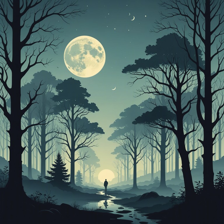 A song that combines a haunting backdrop with seductive melodies, using the cello to evoke a sense of dark romance enveloped in mystery and sensuality.