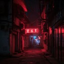 brooding, dark electronic music with eerie, haunting melodies
